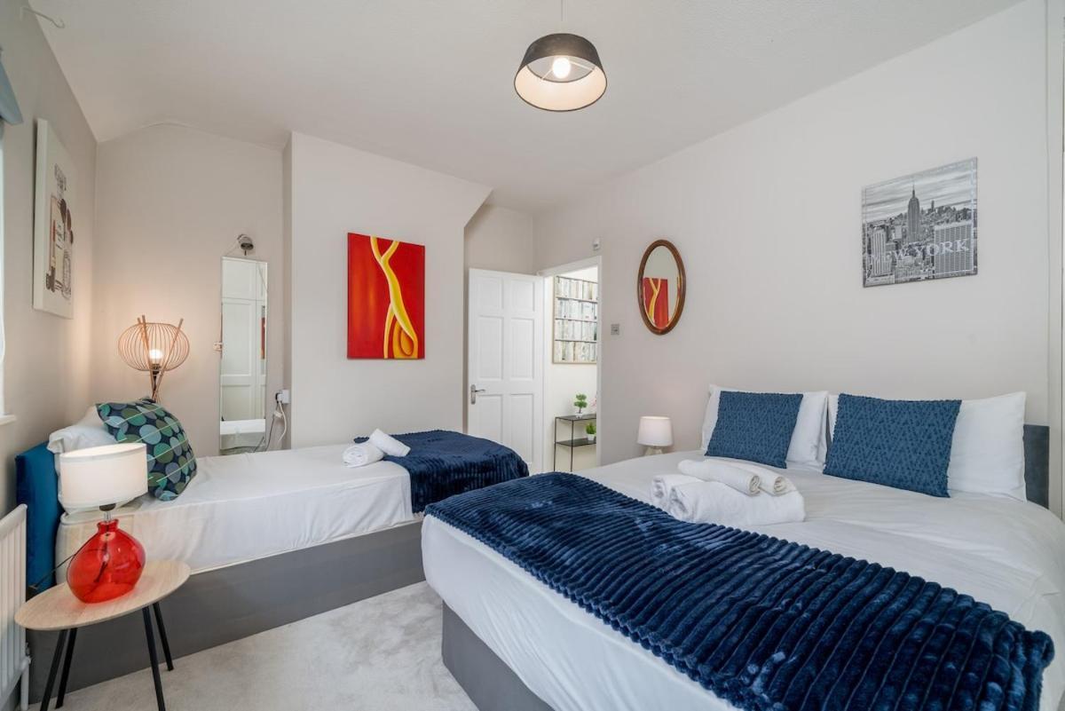 Lavish Lux 3Bed 2Bath Villa Garden Sunroom Parking Central London Bagian luar foto