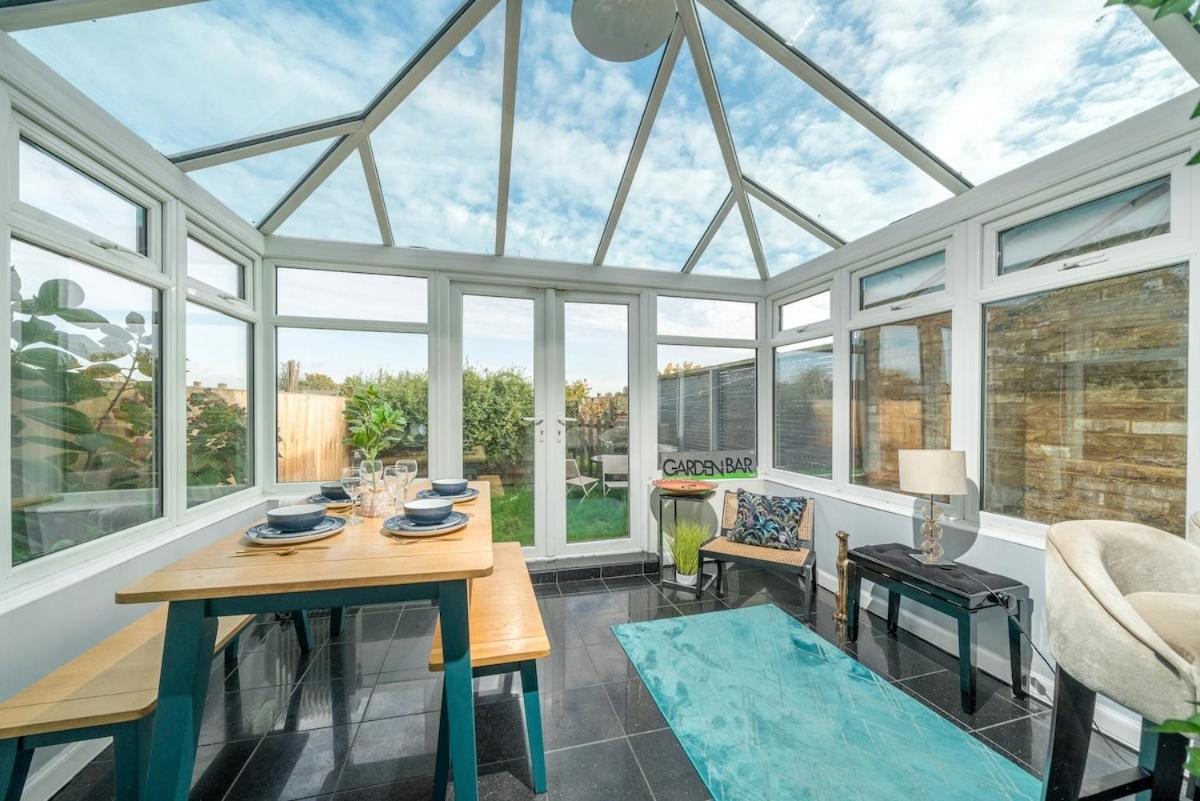 Lavish Lux 3Bed 2Bath Villa Garden Sunroom Parking Central London Bagian luar foto