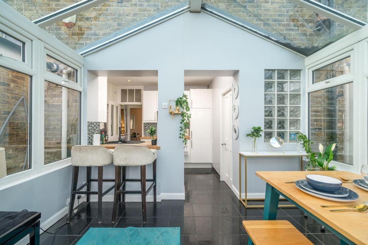 Lavish Lux 3Bed 2Bath Villa Garden Sunroom Parking Central London Bagian luar foto