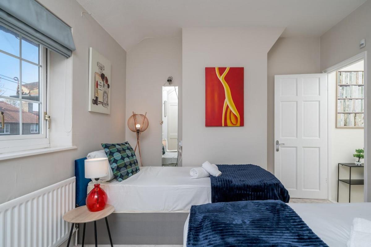 Lavish Lux 3Bed 2Bath Villa Garden Sunroom Parking Central London Bagian luar foto