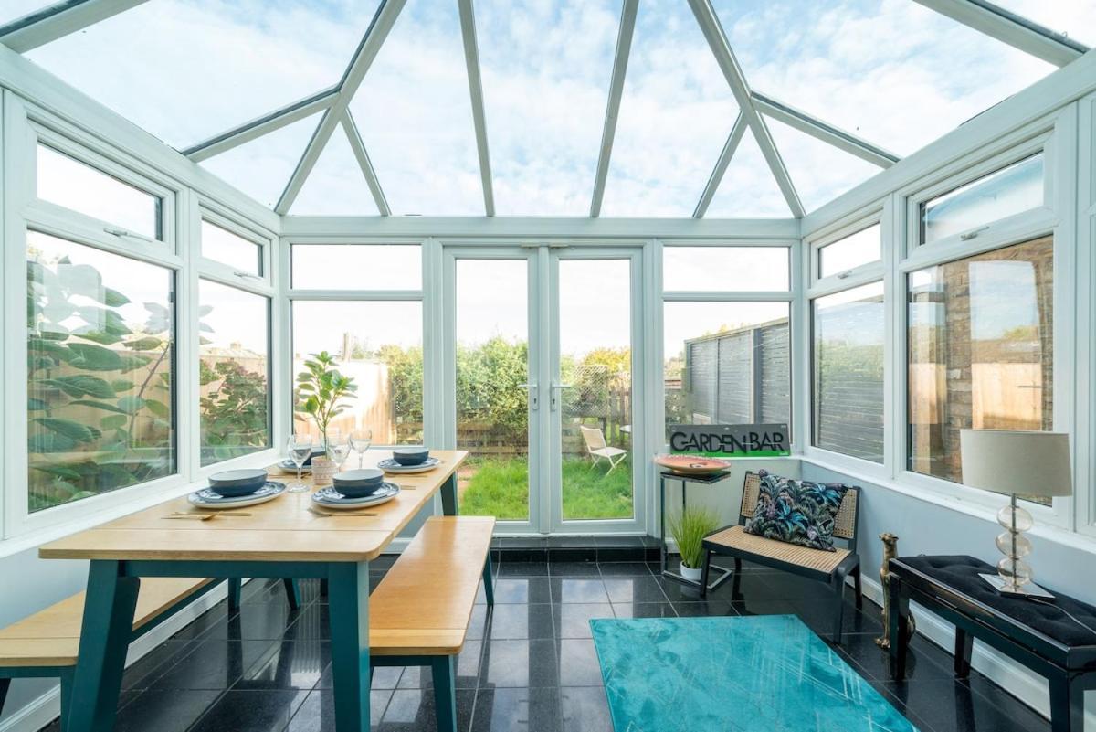 Lavish Lux 3Bed 2Bath Villa Garden Sunroom Parking Central London Bagian luar foto