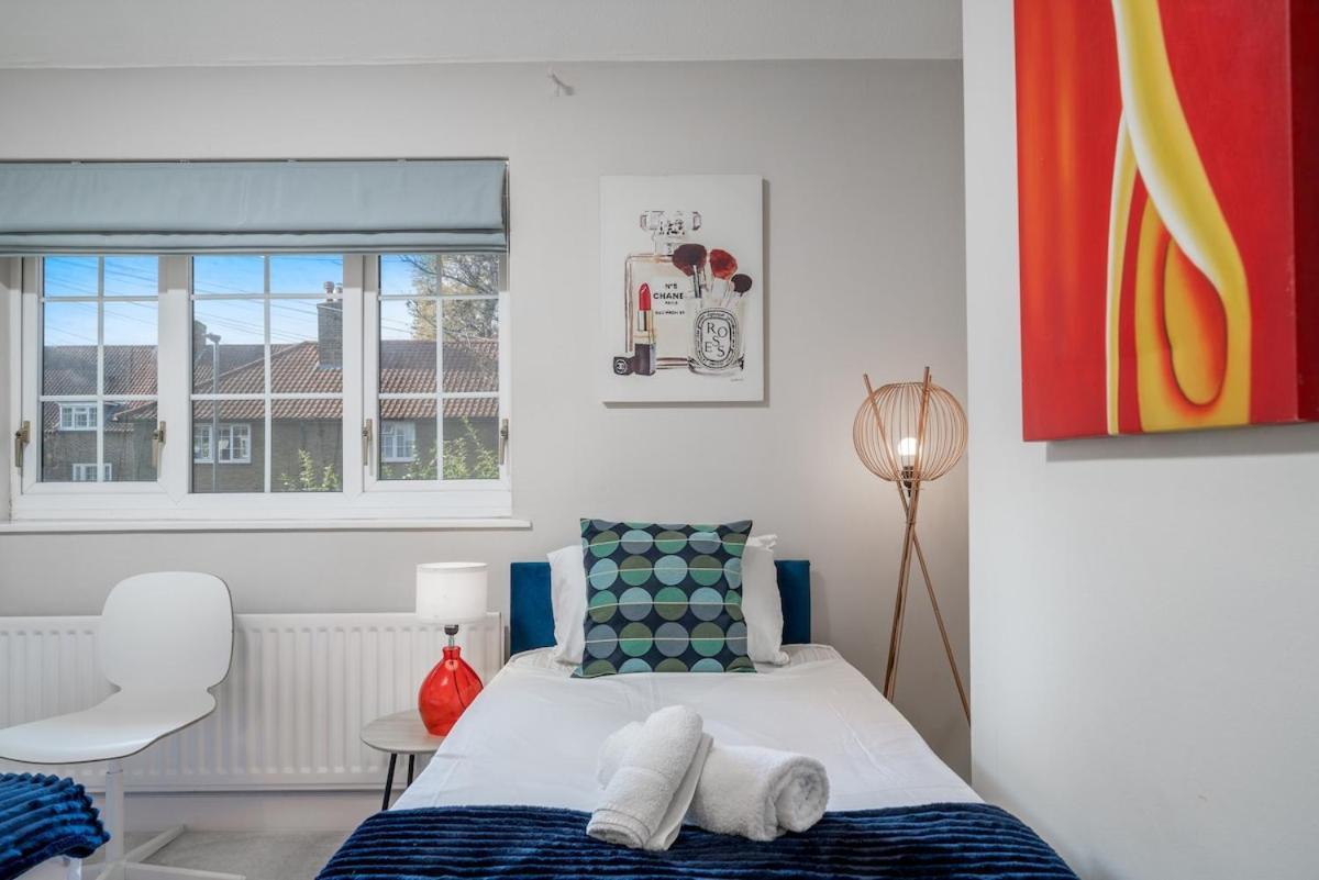 Lavish Lux 3Bed 2Bath Villa Garden Sunroom Parking Central London Bagian luar foto